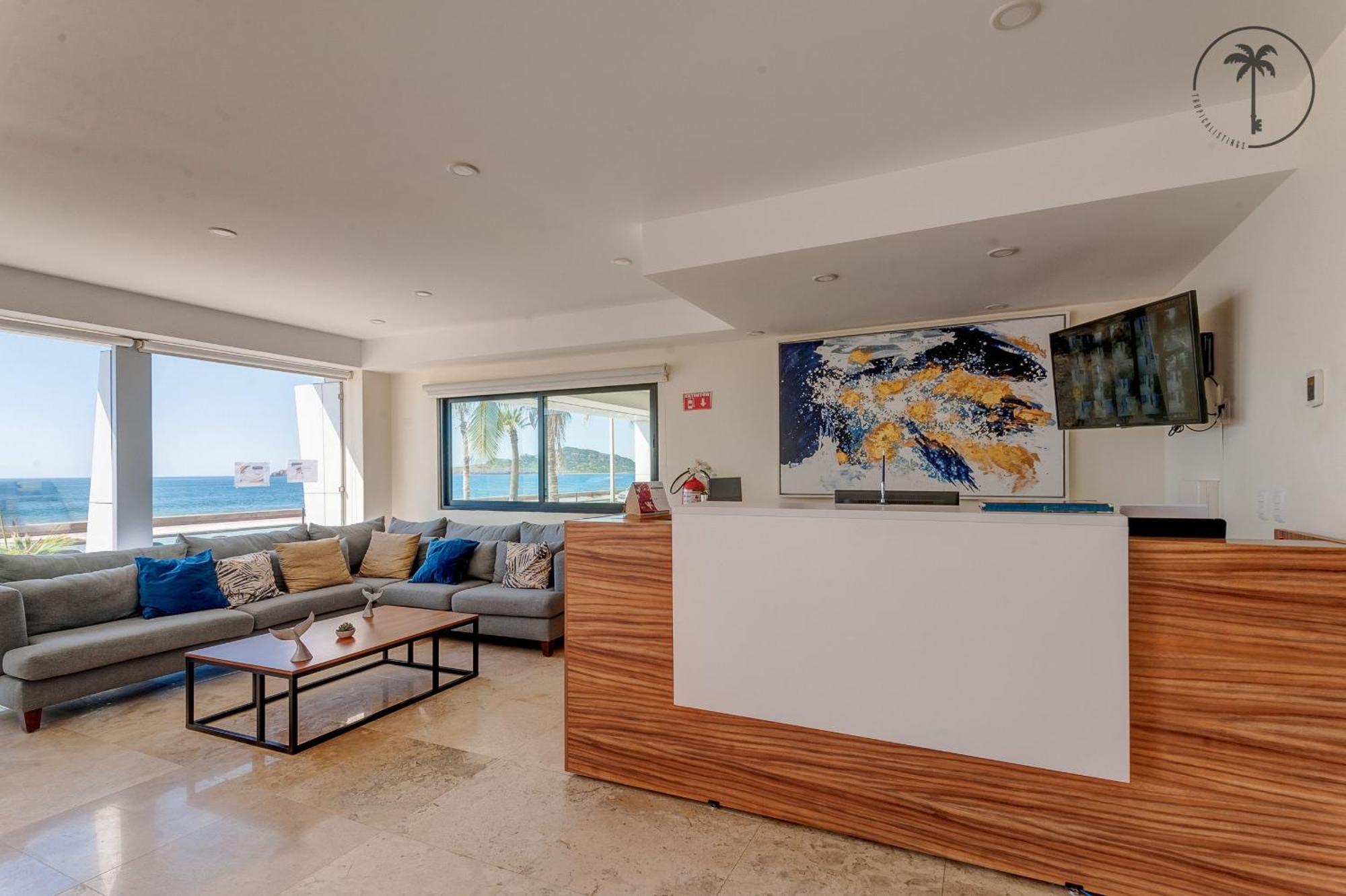 Hermosa Vista Al Mar, Condominio De Lujo! マサトラン エクステリア 写真