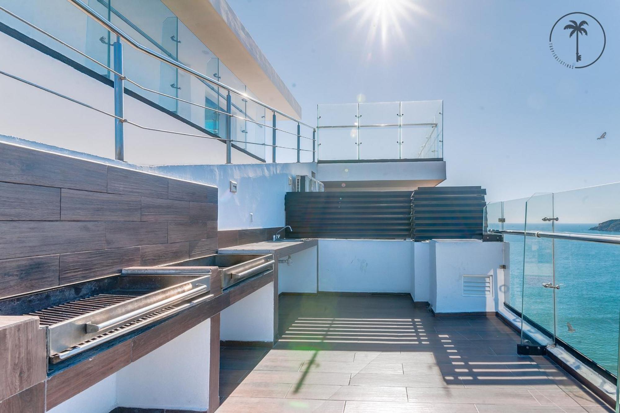 Hermosa Vista Al Mar, Condominio De Lujo! マサトラン エクステリア 写真