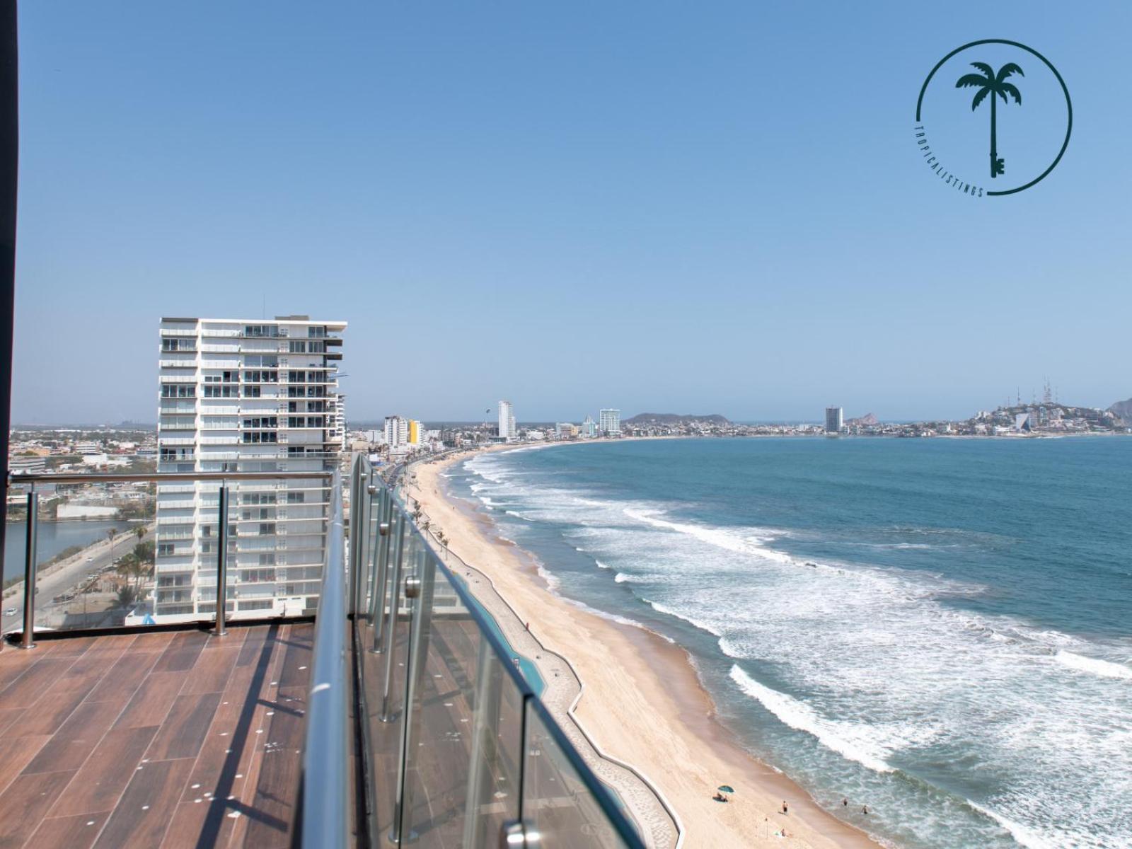 Hermosa Vista Al Mar, Condominio De Lujo! マサトラン エクステリア 写真