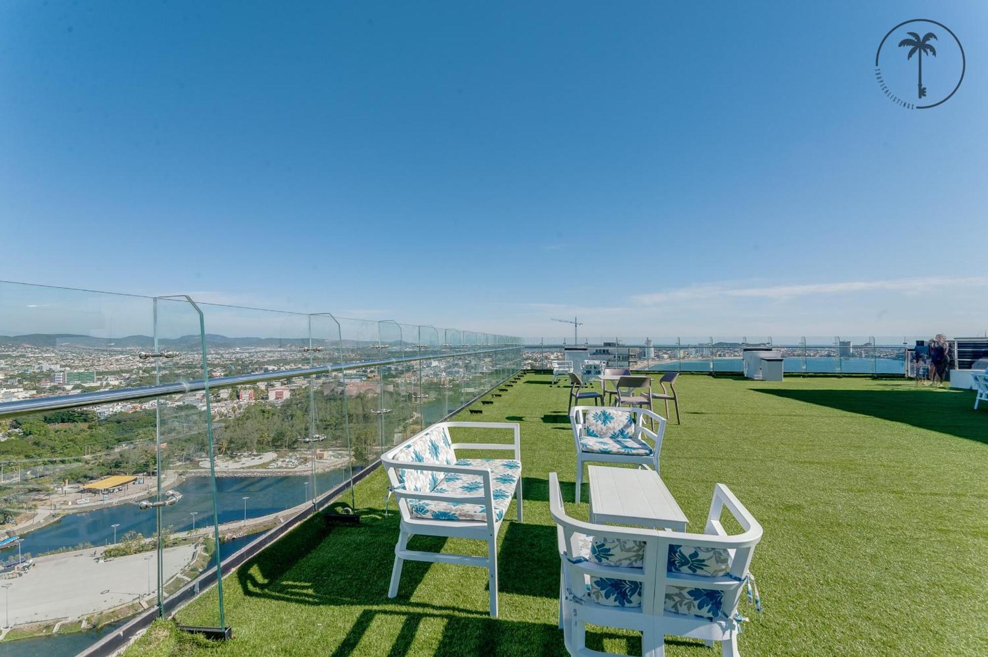 Hermosa Vista Al Mar, Condominio De Lujo! マサトラン エクステリア 写真